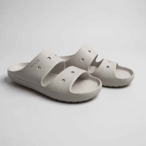 Crocs Classic Slide Sandals White Men’s Size 10 / Women’s Size 12 - Picture 1 of 5